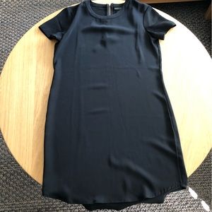 Black Short Sleeved Dress